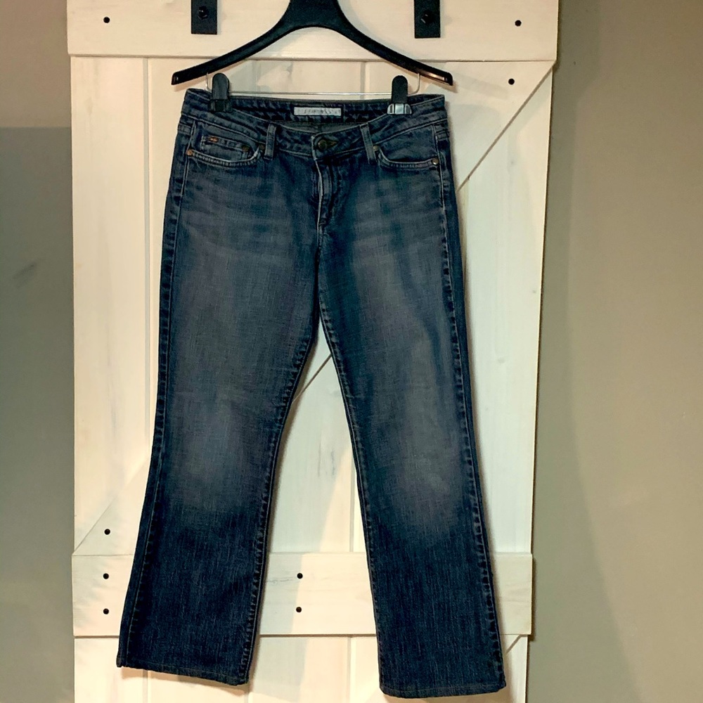 Women’s Joe’s Honey Fit Boot Cut Denim Crop Jeans GiGi Wash Size 31